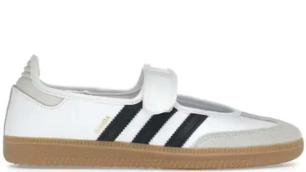 Samba Jane White Black Gum