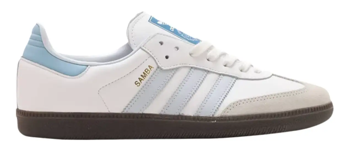 Samba OG White Halo Blue Luvensi