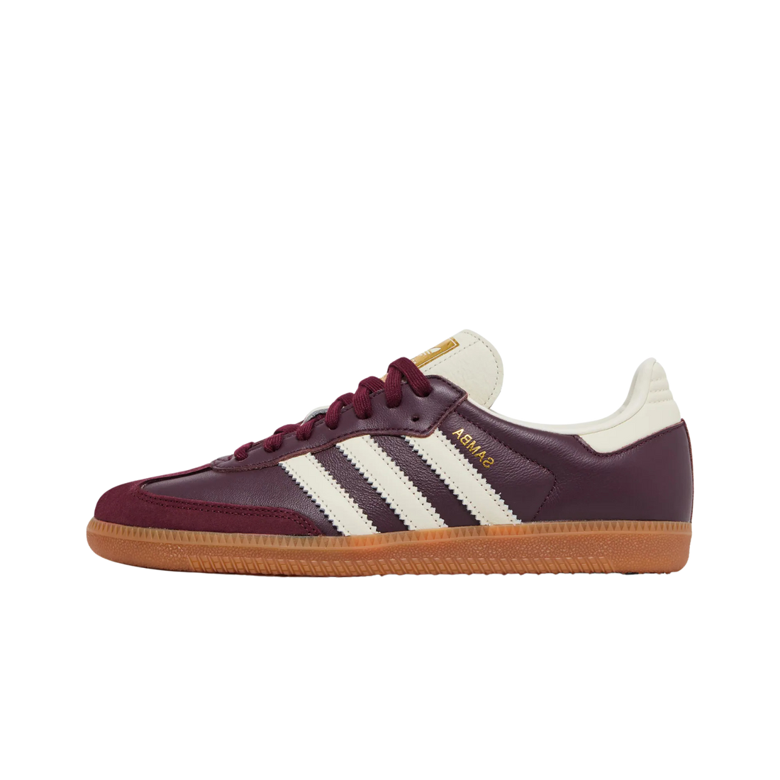 Samba OG Maroon Gold Metallic Luvensi
