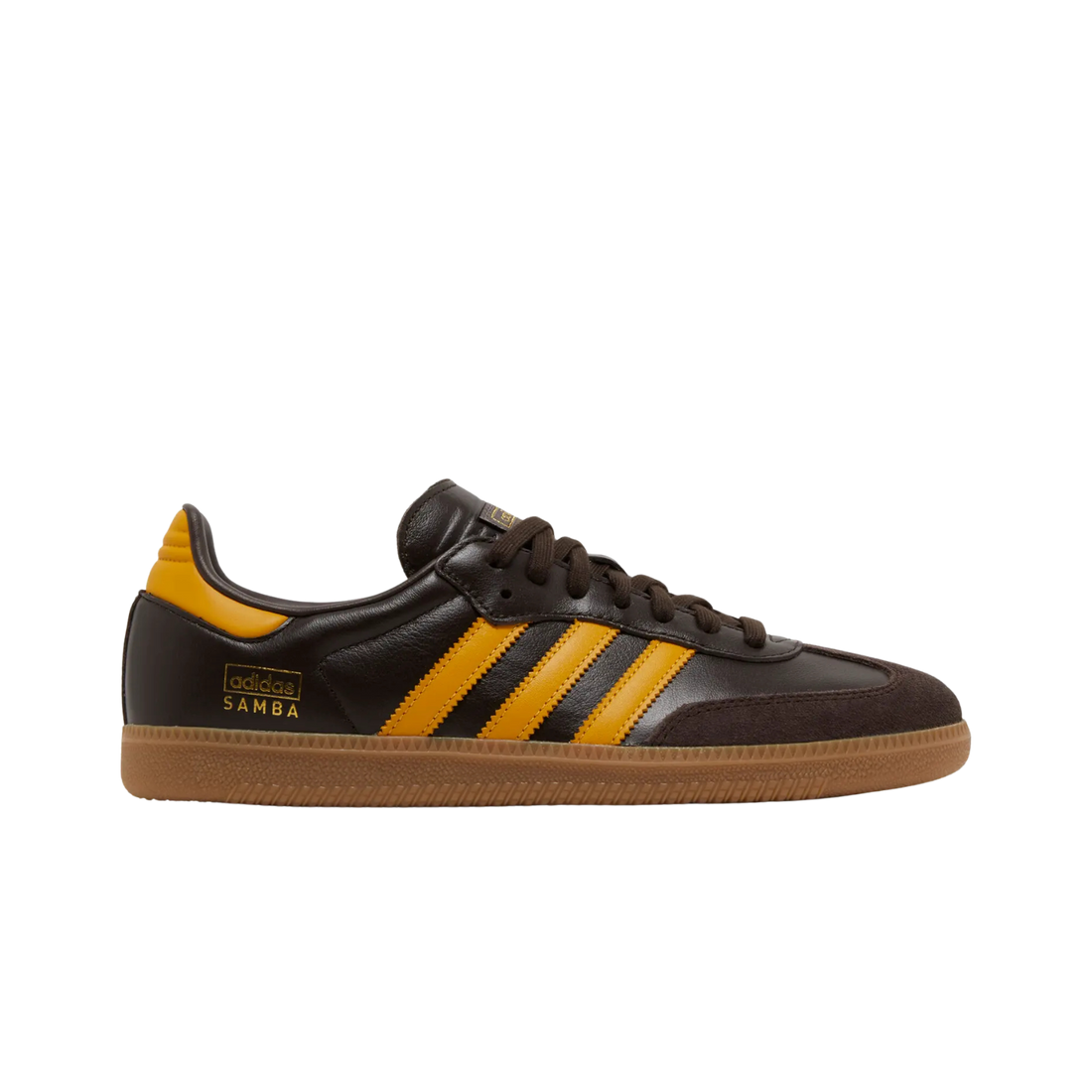 Samba OG Dark Brown Preloved Yellow Luvensi