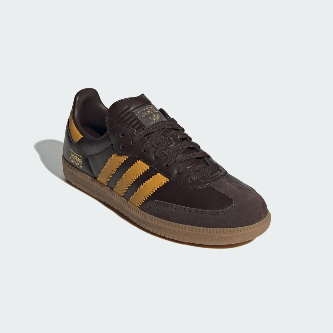 Samba OG Dark Brown Preloved Yellow Luvensi