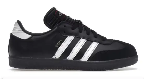 Samba Classic Black White Dark Gum Luvensi